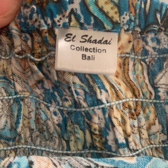 El Shadai Collection Blue MAXI Dress Small - Picture 10 of 10